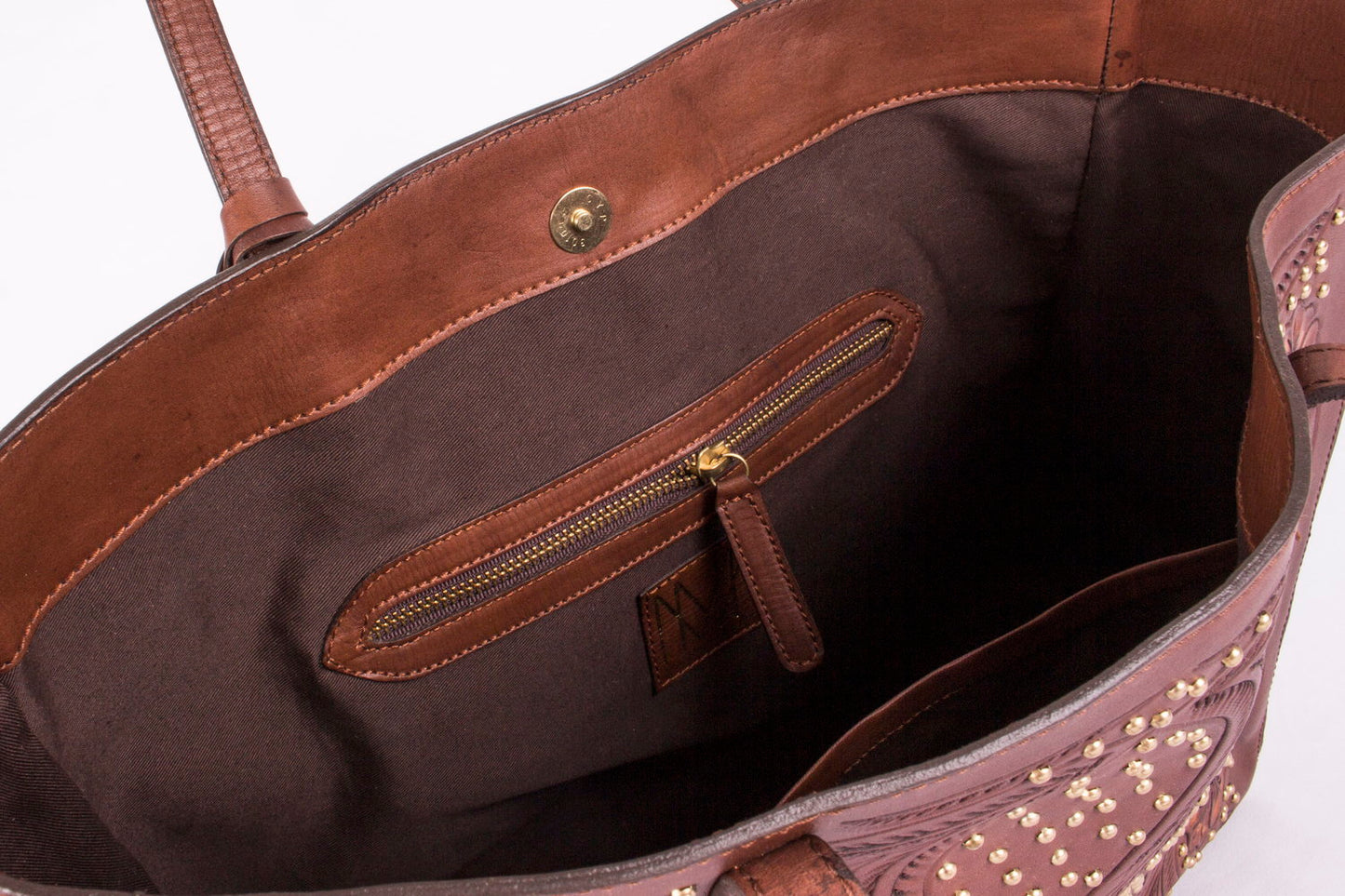 Bolsa México (Piel Natural)