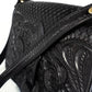 Bolsa Chihuahua negra - detalle artesanal
