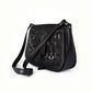 Bolsa Chihuahua negra - vista lateral