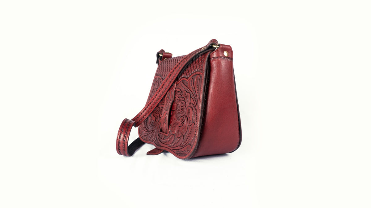 Bolsa Chihuahua roja - vista lateral